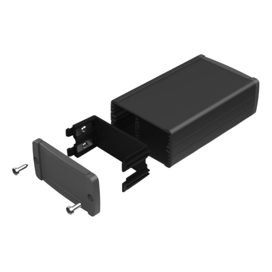 Teko - TEKAL 1 series (TEKAL-12B.29) - aluminum alloy enclosure (100 x 59,9 x 30,9 mm)