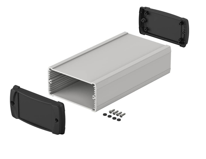 BOPLA ELP 1050-0200 D (83105200.S6) - aluminium profile closed (106 x 52 x 200 mm)