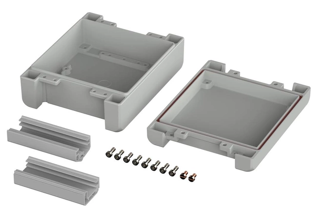 Bopla BA 141306 SIL-7035 (00113225.SIL) - enclosure with silicon lid, hinged (159 x 128 x 60 mm)