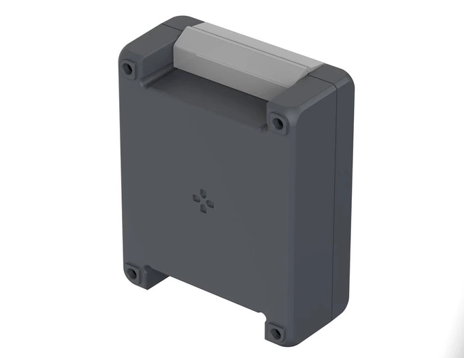 Bopla BA 141306 F SIL-7024 (00123224.SIL) - aluminum enclosure with a recess in the cover and silicone lid seal (159 x 128 x 60 mm)