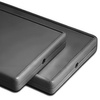 Teko - POCKET CARD series (PC-XIR.4) - universal enclosure in dark gray with opening for LED (85 x 54 x 10 mm)