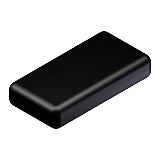 Teko - SOAP-1 series (10014.9) - universal enclosure in black (90 x 46 x 17.5 mm)