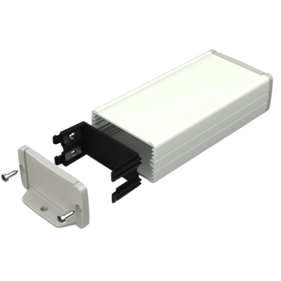 Teko - seria TEKAL 1 (TEKAL-13B/E.30) - obudowa aluminiowa (125 x 59,9 x 30,9 mm)