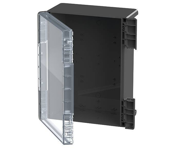 Bopla B 273616 PC-V0-G 7024 (96027674) - obudowa uniwersalna z przezroczystą pokrywą (284 x 364 x 160 mm)