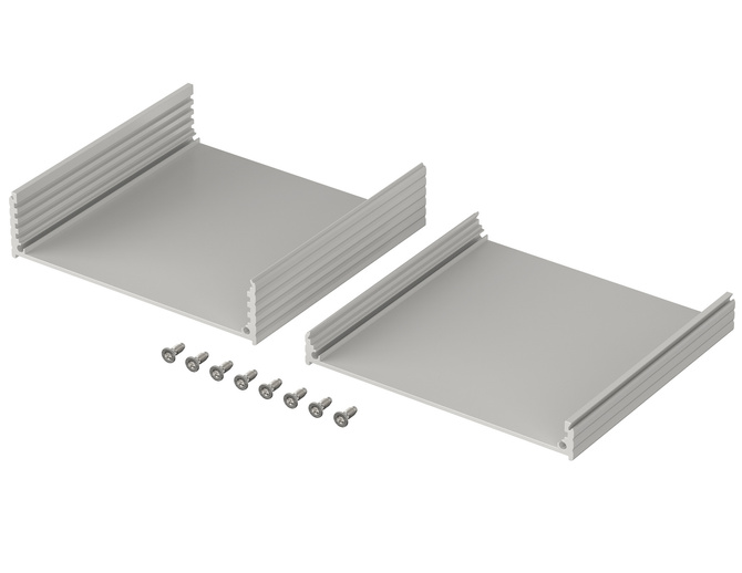 Bopla F 1036-100 (97116100) - profil aluminiowy półotwarty (105 x 36 x 100 mm)