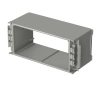 Bopla BC 7000 -1,5 (79002400) - basic element 1.5 (139.76 mm deep) CombiCard 5000-7000 enclosure (323 x 146 x 139 mm, 3U 49HP)