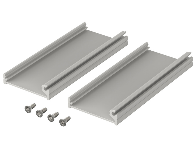Bopla F 416-100 (97141100) - profil aluminiowy półotwarty (41,6 x 16,4 x 100 mm)