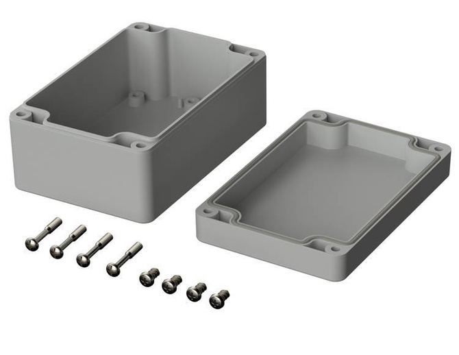 Bopla M 215-V0 (02215094) - PC enclosure without recess in the cover (120 x 80 x 55 mm)