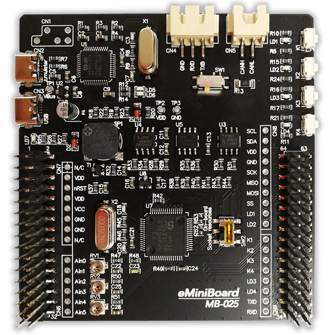 MindMotion eMini-F0130 - evaluation board