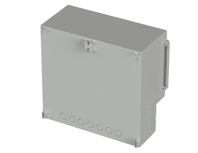 Bopla RCP 350 (41350009) - RegloCard-Plus enclosure with clip-on covering frame (296 x 281 x 136 mm)