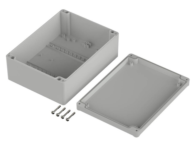 Bopla EM 223 F (62223200) - obudowa PC z wgłębieniem w pokrywie (200 x 150 x 77 mm)