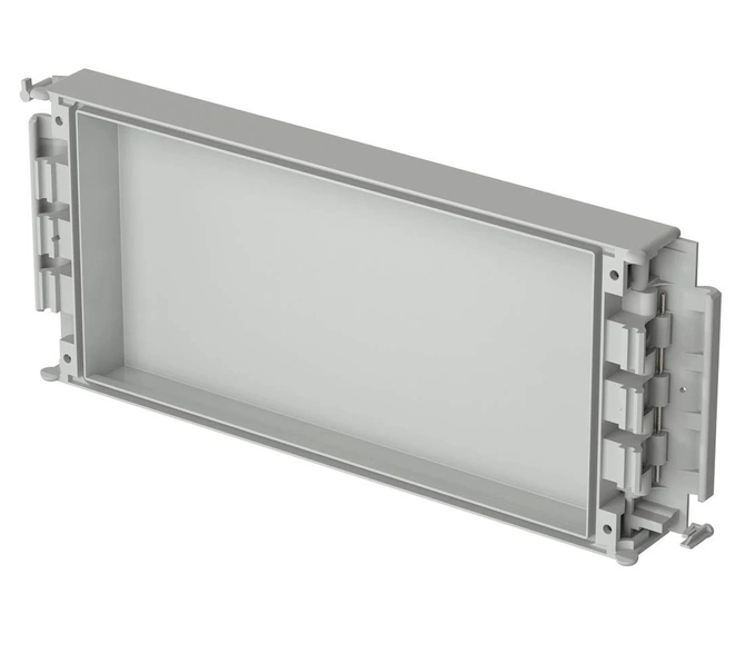 Bopla FD 7000 (79003000) - pokrywa przednia z wgłębieniem i z uszczelką obudowy CombiCard 5000-7000 (323 x 146 x 34 mm, 3U 49HP)