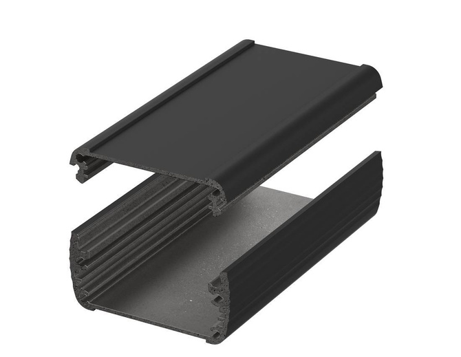 BOPLA ABPH 600-0100 (84066100) - aluminium profile, horizontally-divided (57 x 32 x 100 mm)