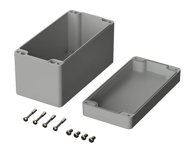 Bopla M 235 (02235000) - PC enclosure without recess in the cover (160 x 80 x 90 mm)