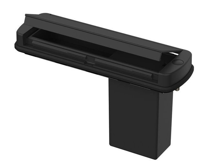 BOPLA ABM 1000 SAL BE (84104100) - mounting lid with hinged aluminium flap and compartment for 9V block battery for AB 1000