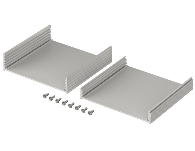Bopla F 1040-100 (97117100) - profil aluminiowy półotwarty (105 x 40 x 100 mm)
