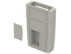 Bopla ART 555 DIS with BE 30 (34155582) - enclosure with membrene  keypad area, display opening and battery compartment (165 x 92 x 30 mm)