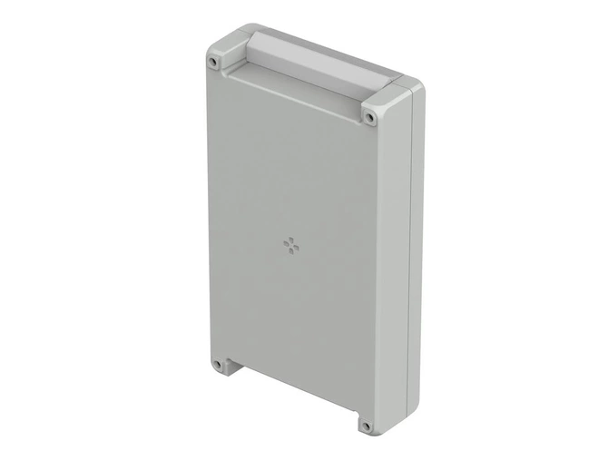 Bopla BA 281706 F SIL-7035 (00126325.SIL) - aluminum enclosure with a recess in the cover and silicone lid seal (299 x 173 x 60 mm)