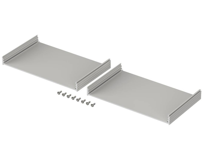 Bopla F 1632-100 (97185100) - profil aluminiowy półotwarty (165 x 33 x 100 mm)