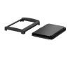 Bopla BOV 1209_ FO 9005 D 9005 (48312255) - czarna pokrywa BoVersa z otwartym czarnym design coverem (125 x 88 x 19 mm)