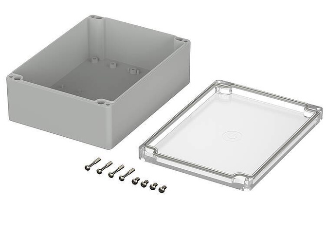 Bopla M 223 G (02223100) - PC enclosure with crystal-clear lid (200 x 150 x 75 mm)
