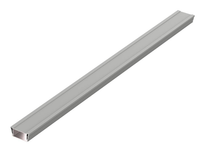 Bopla ASP 1850-1000 9006 (94141000) - asymetryczny profil aluminiowy zamknięty  (187 x 54,6 x 1000 mm)