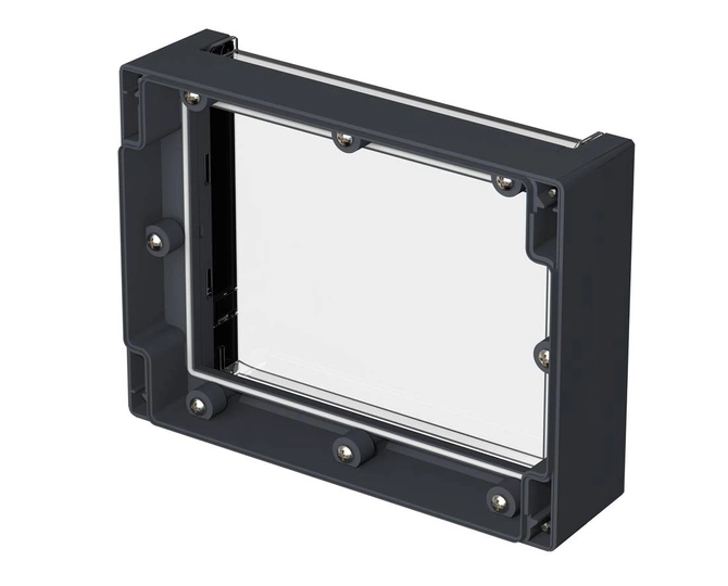 Bopla FCT 2000 FP (19006100) - open front frame with protective door for CombiCard 1000-3000 (184 x 138 x 50 mm)