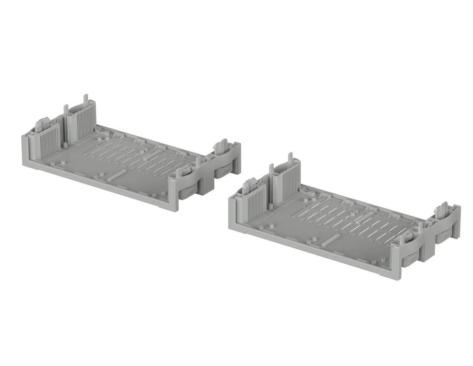 Bopla BO-51412 L (68514121) - obudowa Botego z otworami wentylacyjnymi (240,68 x 136,9 x 80,44 mm, 4.5U 12HP)