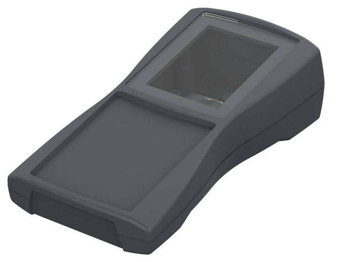 BOPLA BS 503 DIS-7024 (82503224) - ABS enclosure with display screen and battery compartment (140.3 x 72.9 x 31.3 mm)