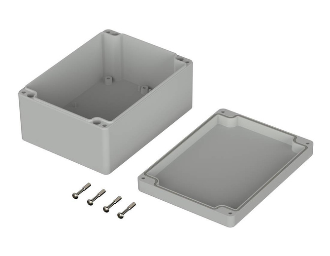 Bopla M 2381 (02238200) - PC enclosure without recess in the cover (160 x 120 x 75 mm)