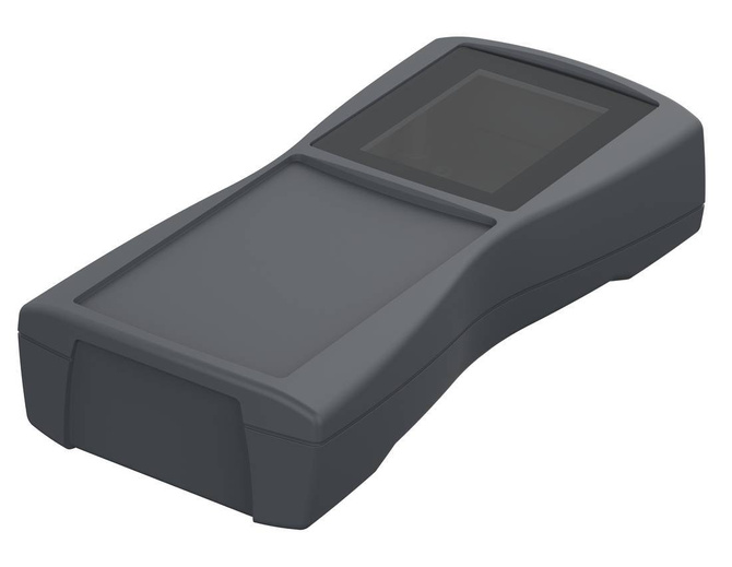 BOPLA BS 604 DIS-7024 (82604224) - obudowa z ABS z oknem wyświetlacza i pojemnikiem na baterie (159,4 x 77,9 x 33,5 mm)