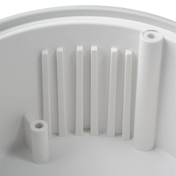 Teko - seria IO-TEK (IO-TEK1.30) - obudowa okrągła w kolorze białym i jasnoszarym