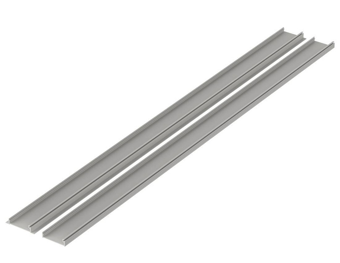 Bopla F 1036-1000 WL (97216000) - profil aluminiowy półotwarty do montażu naściennego (105 x 36 x 1000 mm)