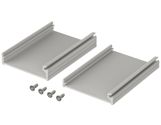 Bopla F 520-80 (97152080) - profil aluminiowy półotwarty (55,3 x 20,4 x 80 mm)