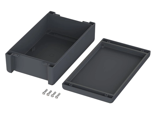 Bopla BA-S 281709 F-7024 (00166334) - enclosure with membrane lid, screwed (299 x 173 x 90 mm)