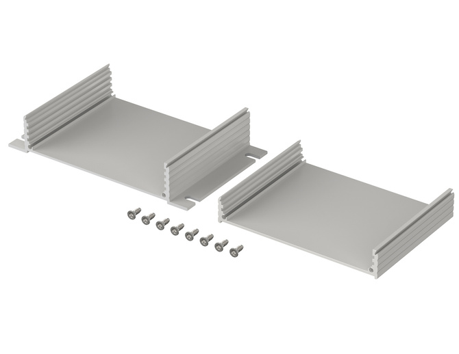 Bopla F 1040-80 WL (97217080) - profil aluminiowy półotwarty do montażu naściennego (105 x 40 x 80 mm)
