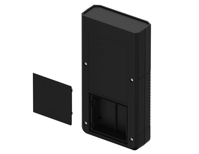 Bopla BOS 807-9005 (34807000) - hand-held enclosure with battery compartment (4 x 1,5V) and continuous membrane keypad area (196 x 100 x 40 mm)