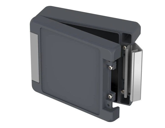 Bopla BA 141306 F SIL-7024 (00123224.SIL) - aluminum enclosure with a recess in the cover and silicone lid seal (159 x 128 x 60 mm)