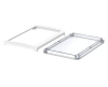 Bopla BOV 2819 FO-9003 - OT G-SILC (48328630.SILC) - BoVersa transparent plastic lid with open white design cover with silicone seal (275 x 185 x 29 mm)