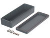 Bopla A 124 SIL (01124010) - aluminum enclosure with silicone seal (360 x 120 x 81 mm)