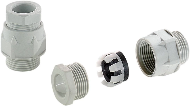 Bopla POZ 7 (12051809) - Pg cable glands POZ, polyamide, light grey, IP 65