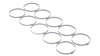 Bopla MH S 110-130 (96500130) - stainless steel clamps for mast mounting (10 pcs)