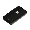 Teko - REMO-TEK series (13121.44) - enclosure for remote controler in black with chrome-plated metal sides (71,5 x 39,3 x 11,5 mm)