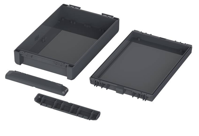 Bopla B 261706 ABS 7024 (96036324) - universal enclosure (271 x 170 x 60 mm)