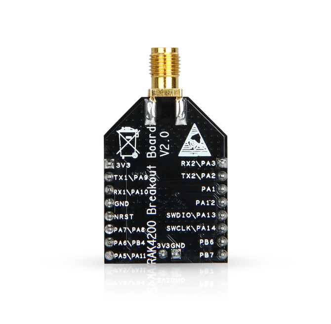 RAKwireless RAK4270-EU868 Breakout Board - breakout LPWAN module