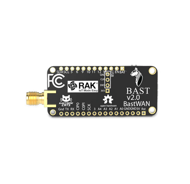 RAKwireless RAK3244-EU868 BastWAN Breakout Board - LPWAN module