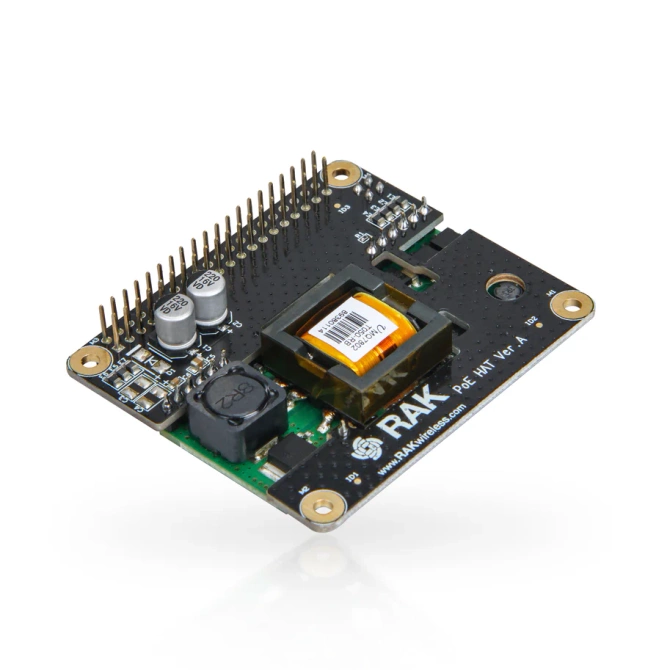 RAKwireless RAK9003 – PoE HAT dla Raspberry Pi 3B+/4 z zasilaniem przez Ethernet