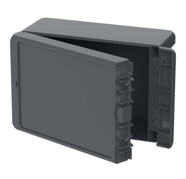 Bopla B 181309 ABS 7024 (96034234) - universal enclosure (191 x 125 x 90 mm)