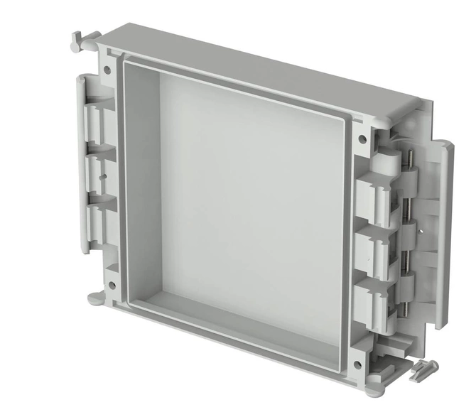 Bopla FD 5000 (79002800) - front lid for accommodating membrane keypads CombiCard 5000-7000 (175 x 146 x 34 mm, 3U 20HP)