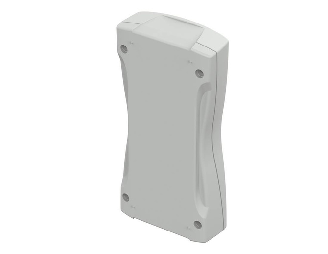 BOPLA BS 702 DIS-7035 (82702235) - obudowa z ABS z oknem wyświetlacza (184,3 x 93 x 35,4 mm)